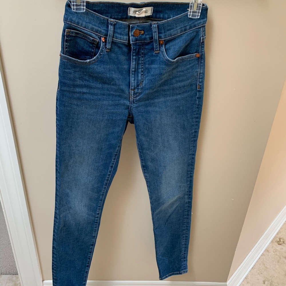 Madewell 9” Mid-rise Skinny, Size 25